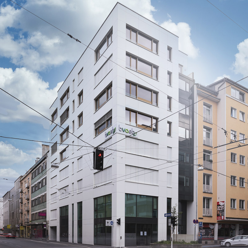 Bürogebäude am Hessenplatz in Linz